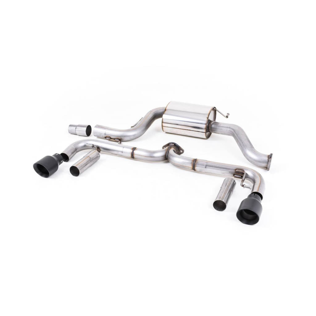 MILLTEK SSXVW342 Cat-back Dual GT100 VW Beetle 2.0 TSI (A5 Chassis) Photo-0 