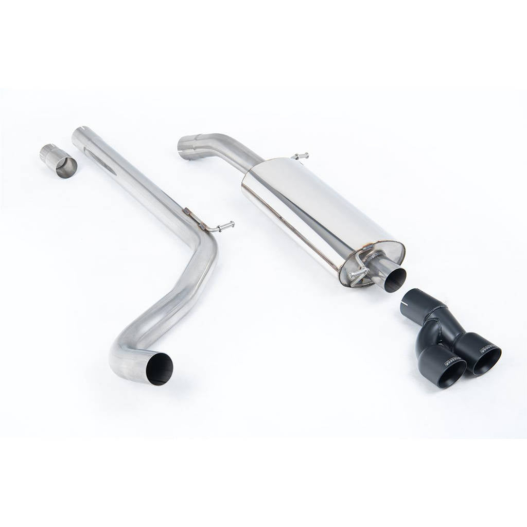 MILLTEK SSXVW305 Cat-back Twin 80mm GT80 VW Polo R WRC Photo-0 