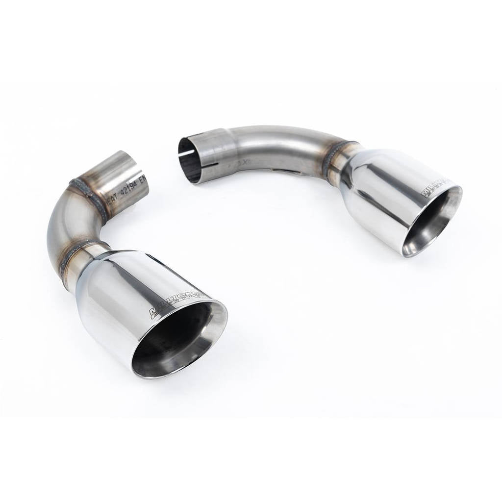 MILLTEK SSXVW137 Cat-back 100mm GT100 VW Golf Mk4 R32 3.2 V6 4WD Photo-1 
