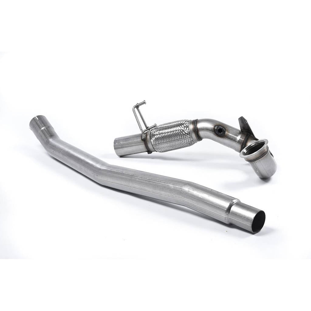 MILLTEK SSXVW395 Large-bore Downpipe and De-cat SEAT Leon Cupra 280 290&300 2.0 TSI Photo-0 