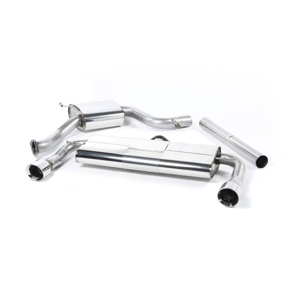 MILLTEK SSXVW225 Cat-back Dual 100mm GT100 ECA VW Golf MK7 GTi (including GTi Clubsport S models) Photo-0 