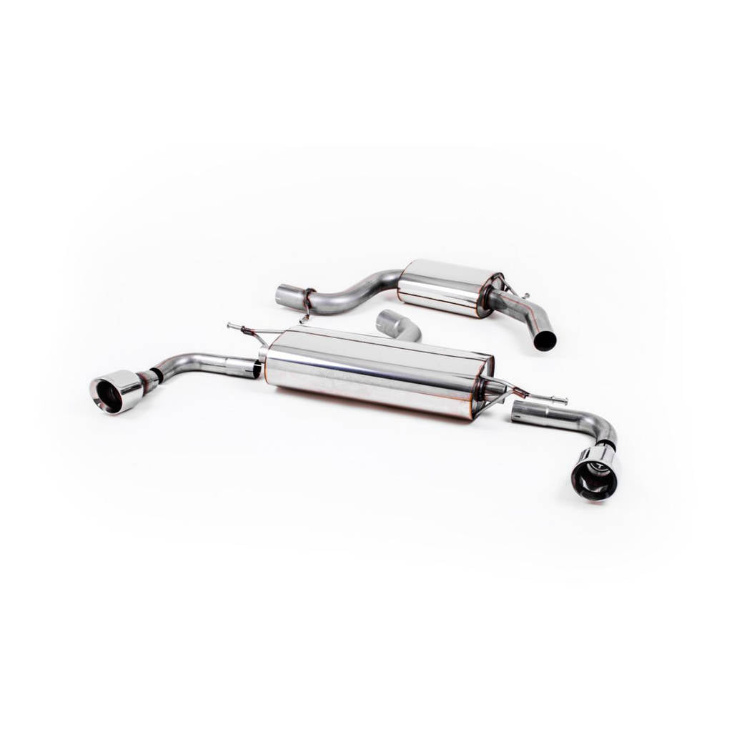 MILLTEK SSXVW114 Cat-back Dual 100mm GT100 VW Golf Mk6 GTi 2.0 TSI 210PS Photo-0 