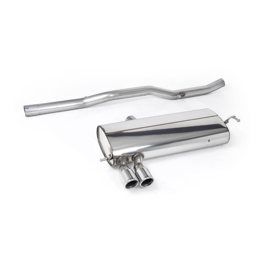 MILLTEK SSXVW075 Cat-back Twin 76.2mm Jet VW Golf Mk4 4-Motion V6 Photo-0 