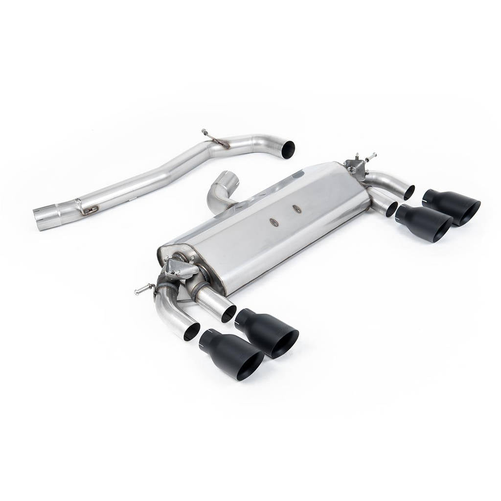 MILLTEK SSXVW404 Cat-back Quad 100mm GT100 VW Golf MK7 R 2.0 TSI 300PS Photo-0 