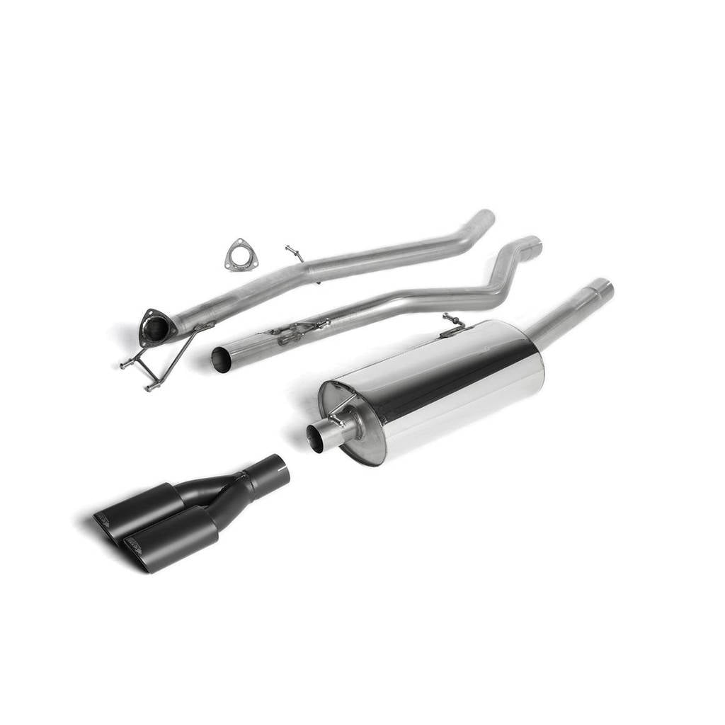 MILLTEK SSXVW288 Cat-back Twin 100 x 80mm Special Oval VW Amarok 2.0 BiTDI 163&180PS Photo-0 