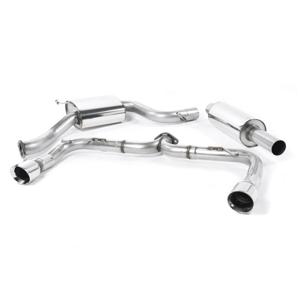 MILLTEK SSXVW230 Cat-back Dual 100mm GT100 VW Golf MK7 GTi (including GTi Clubsport S models) Photo-0 