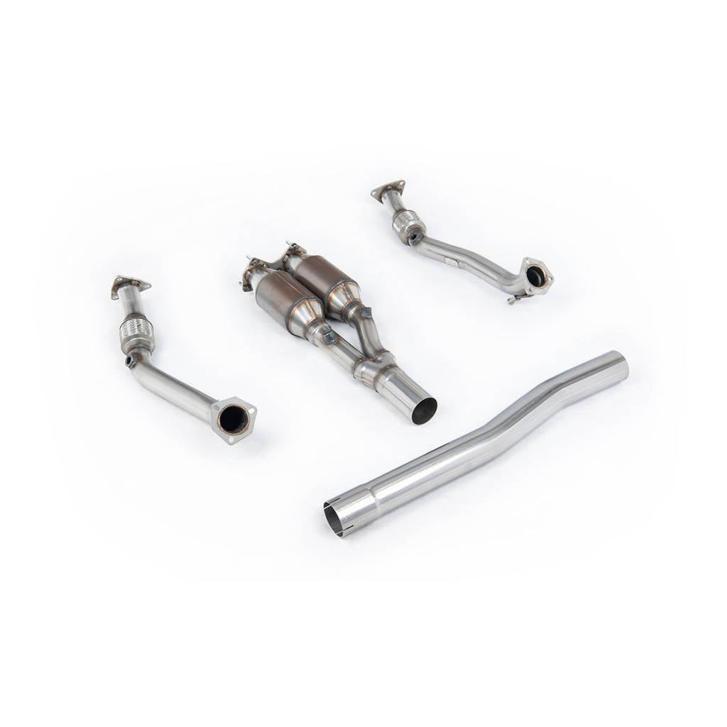 MILLTEK SSXVW180 Hi-Flow Sports Cats VW Golf MK5 R32 3.2 V6 Photo-0 