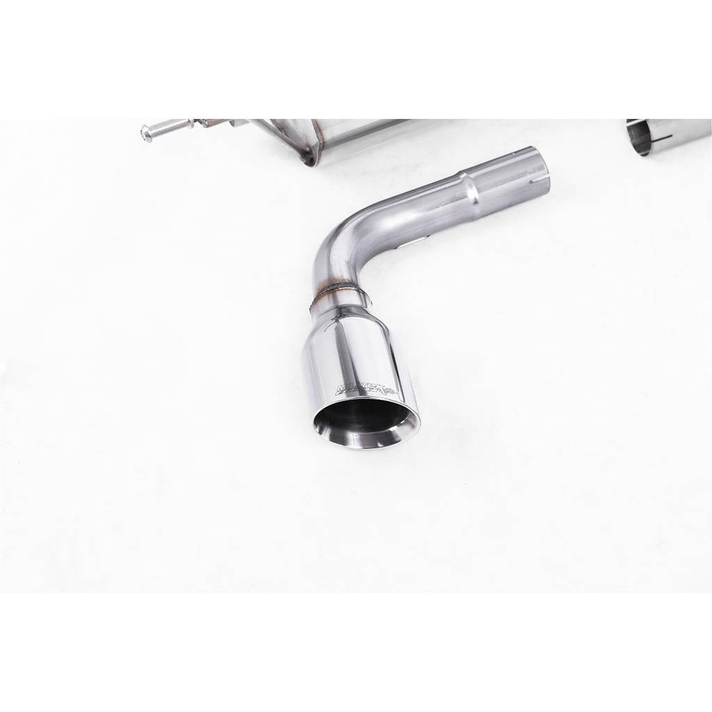 MILLTEK SSXAU235 Cat-back Single 100mm GT100 AUDI TT Mk2 2.0 TFSi 2WD Photo-1 
