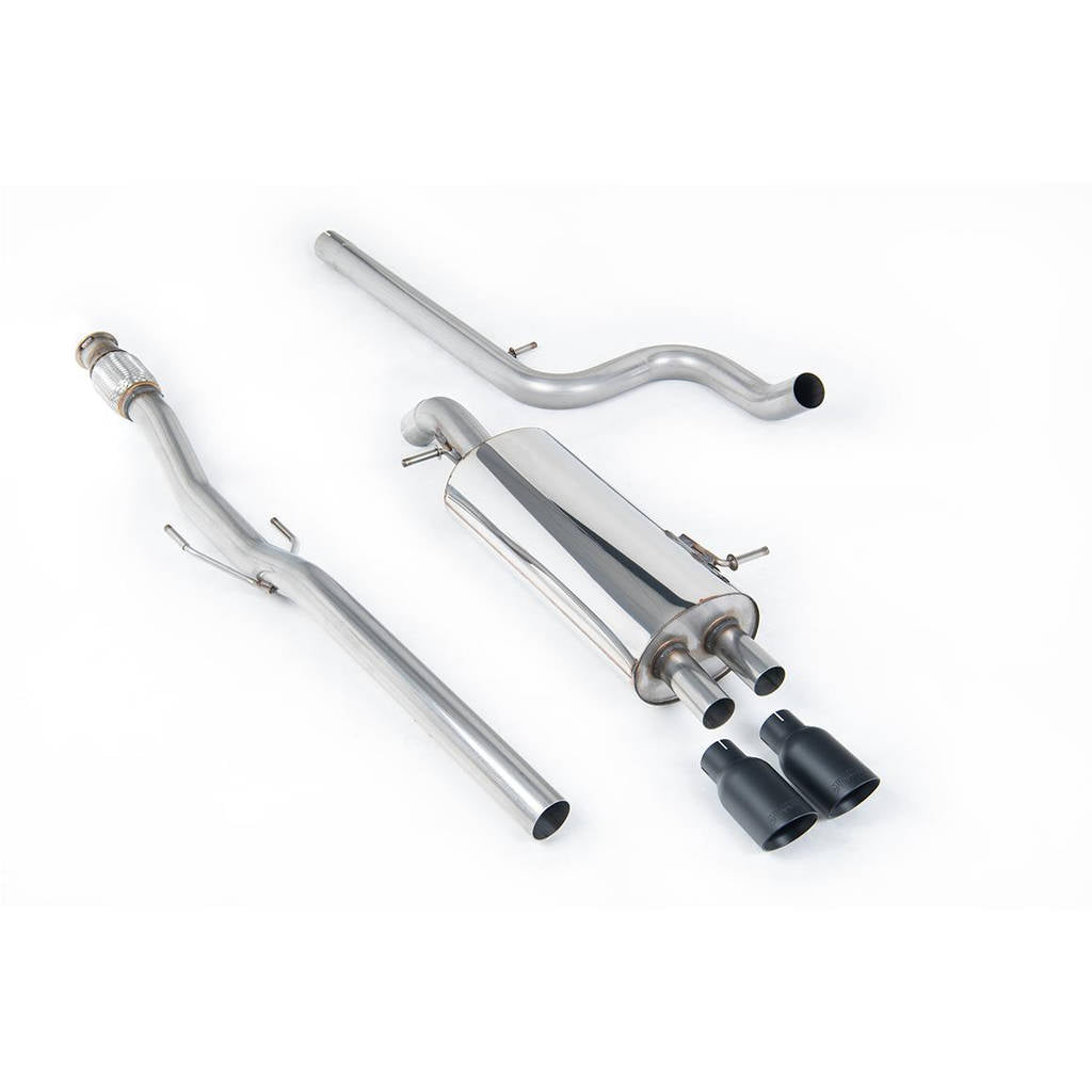 MILLTEK SSXCN104 Cat-back Twin 80mm GT80 CITROEN DS3 1.6 THP 16V DSport Photo-0 