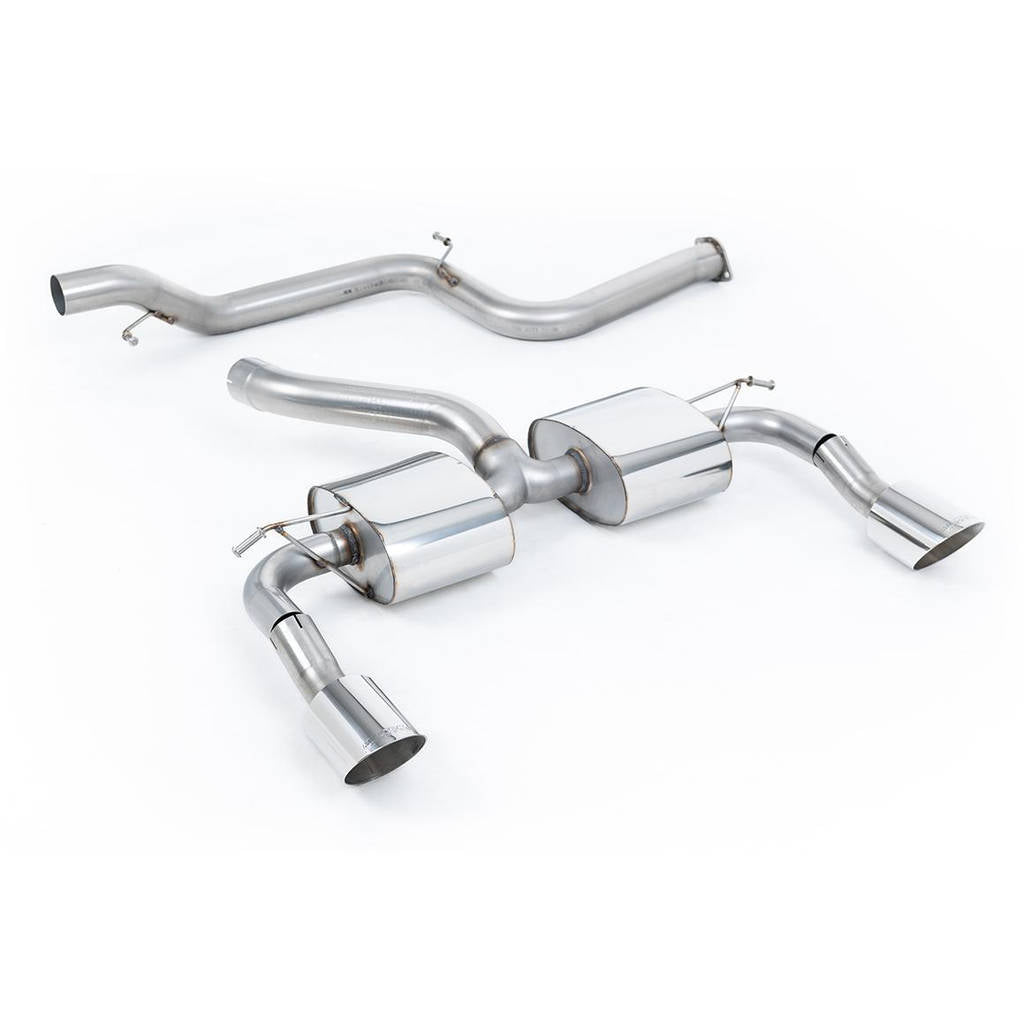 MILLTEK SSXFD068 Cat-back Dual DTM FORD Focus MK2 RS 2.5T 305PS Photo-0 