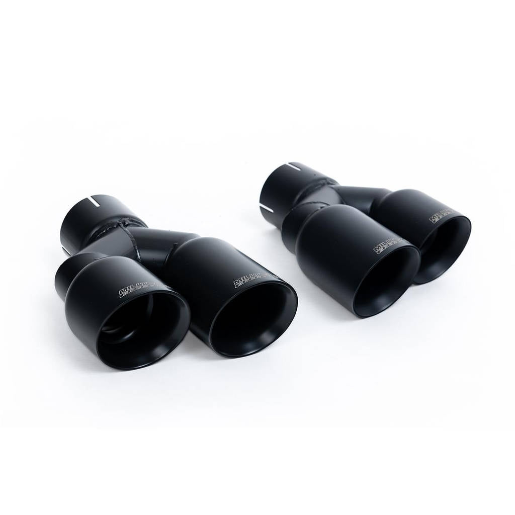 MILLTEK SSXAU557 Cat-back Twin 80mm GT80 AUDI S4 3.0 Supercharged V6 B8 Photo-1 