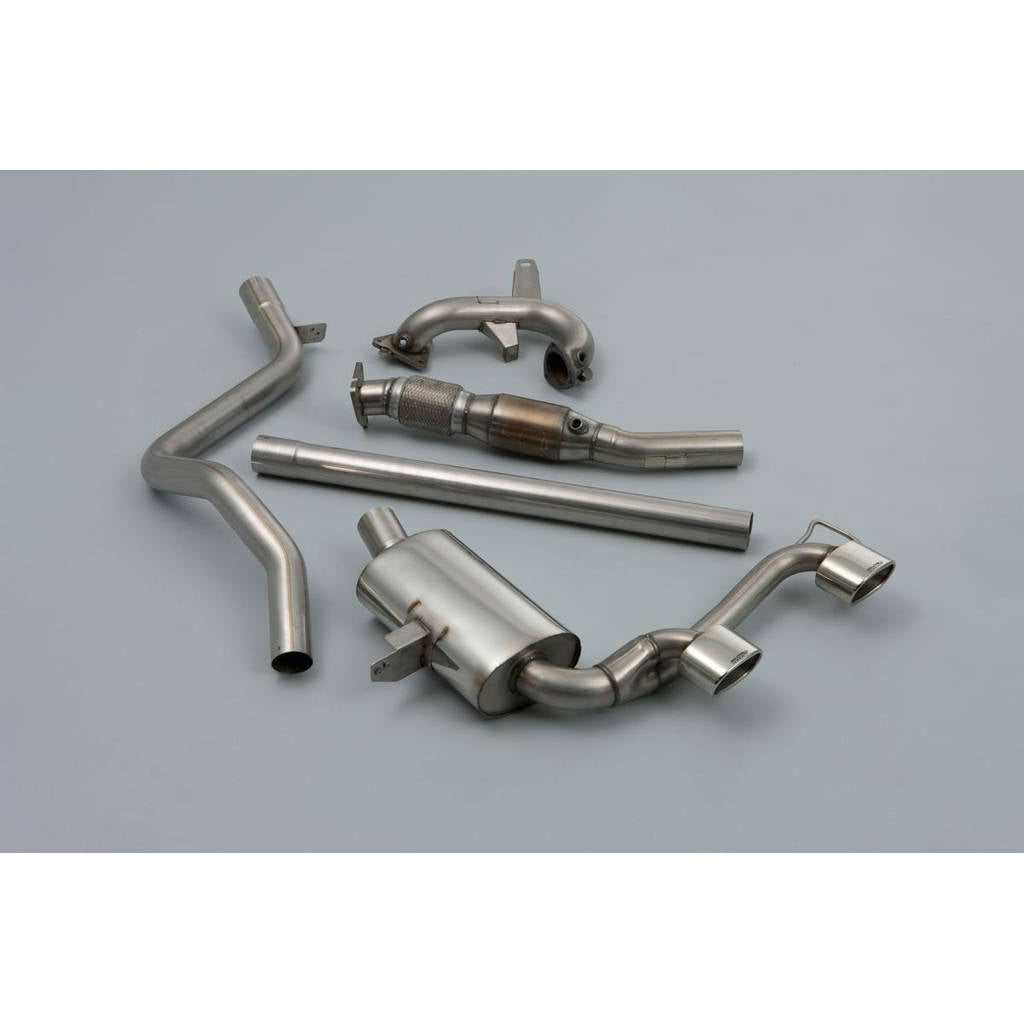 MILLTEK SSXRN403 Turbo-back including Hi-Flow Sports Cat Dual GT80-LITE RENAULT Mégane RENAULT sport 225 2.0T Photo-1 