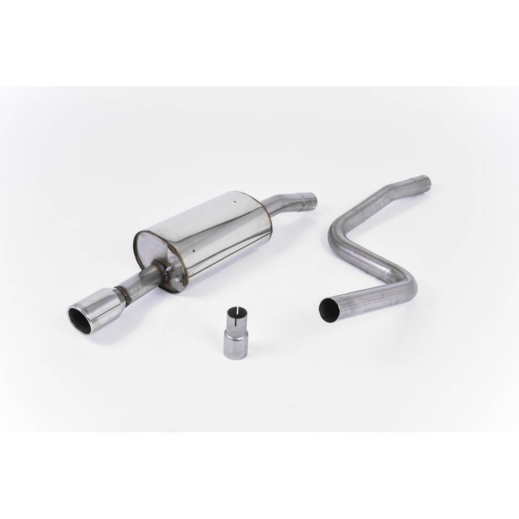 MILLTEK SSXFD013 Cat-back Single 90mm Jet FORD Fiesta Mk6 Zetec-S 1.6 16v Photo-0 