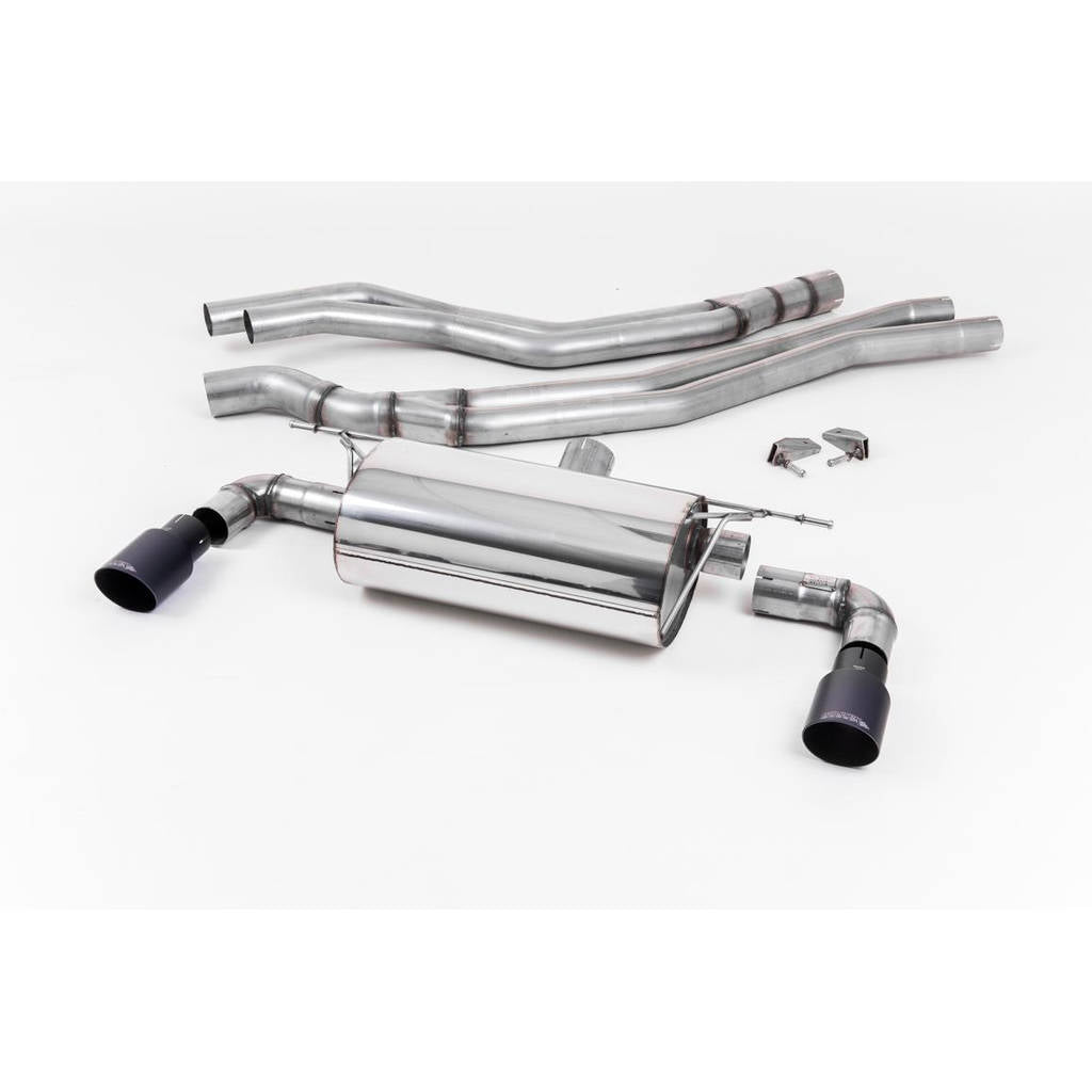 MILLTEK SSXBM1041 Cat-back Twin 90mm GT90 BMW 1 Series M140i 3&5 Door (F20&F21 LCI) Photo-0 