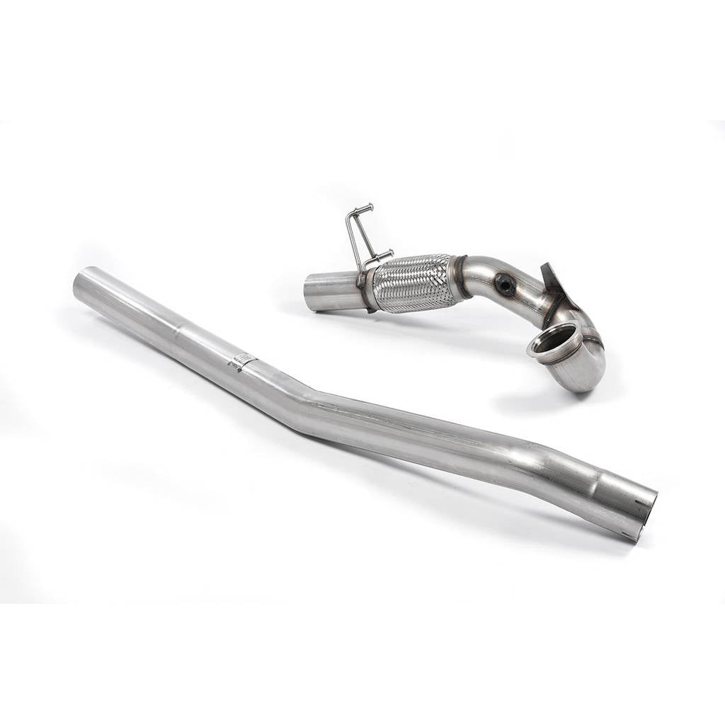 MILLTEK SSXAU581 Large-bore Downpipe and De-cat AUDI TT Mk3 TTS 2.0TFSI Quattro Photo-0 