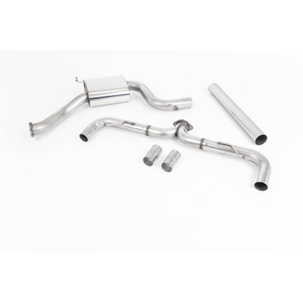 MILLTEK SSXVW463 Cat-back Dual 100mm GT100B VW Golf MK7.5 GTi (Non Performance Pack Models) Photo-0 