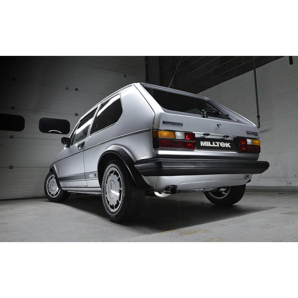 MILLTEK MCXVW209 Manifold-back Single Skin 60.3mm VW Golf Mk1 GTi Photo-2 