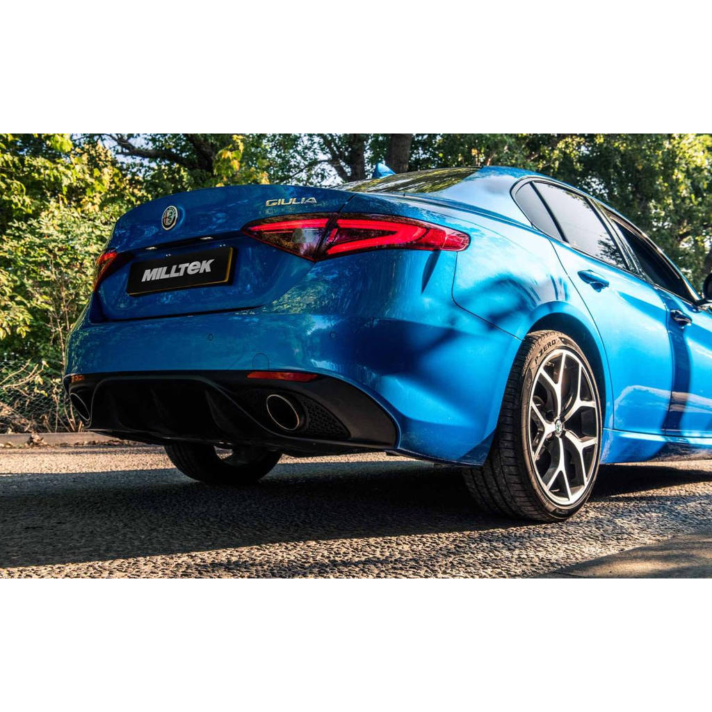 MILLTEK SSXAR18 Cat-back ALFA ROMEO Giulia 2.0T Veloce Photo-1 