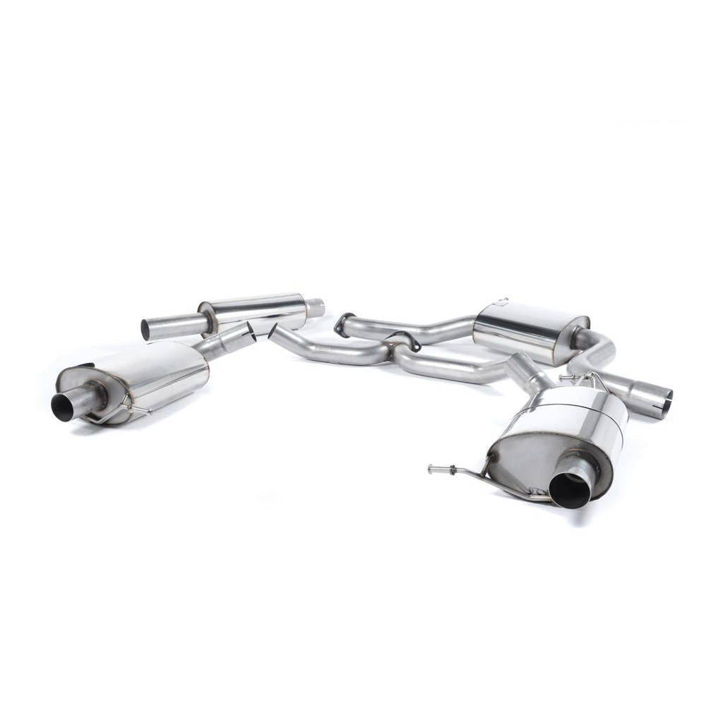 MILLTEK SSXSK020 Cat-back ECA SKODA Octavia vRS 2.0 TSI 220PS&245PS (manual and DSG-auto) Photo-0 