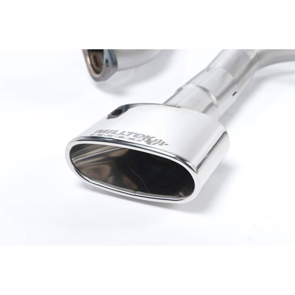 MILLTEK SSXSE157 Cat-back 152x76mm Oval ECA SEAT Leon Cupra 280 290&300 2.0 TSI Photo-1 