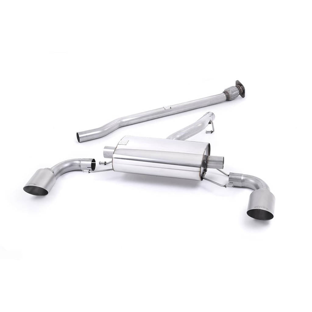 MILLTEK SSXSB034 Secondary Cat-back Dual GT115 SCION FR-S 2.0L Photo-0 