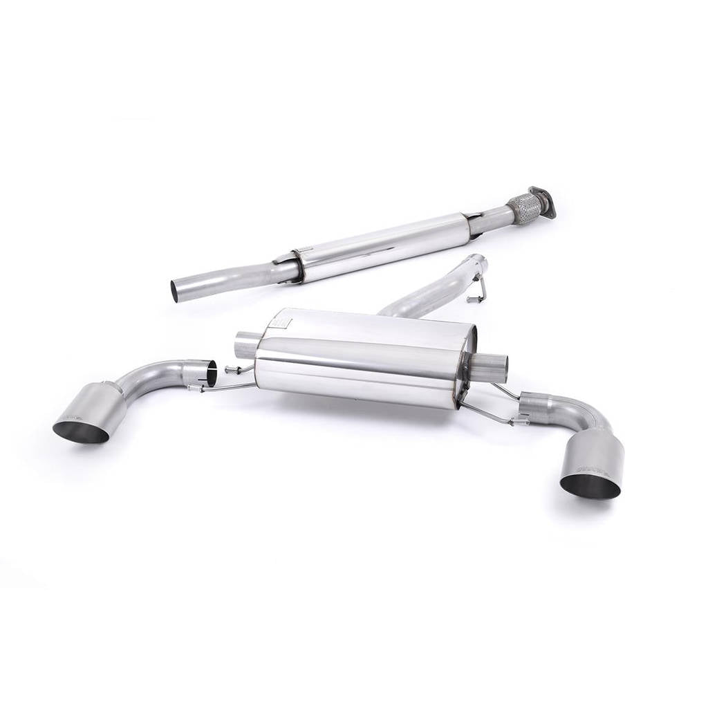 MILLTEK SSXSB037 Secondary Cat-back Dual GT115 ECA SCION FR-S 2.0L Photo-0 