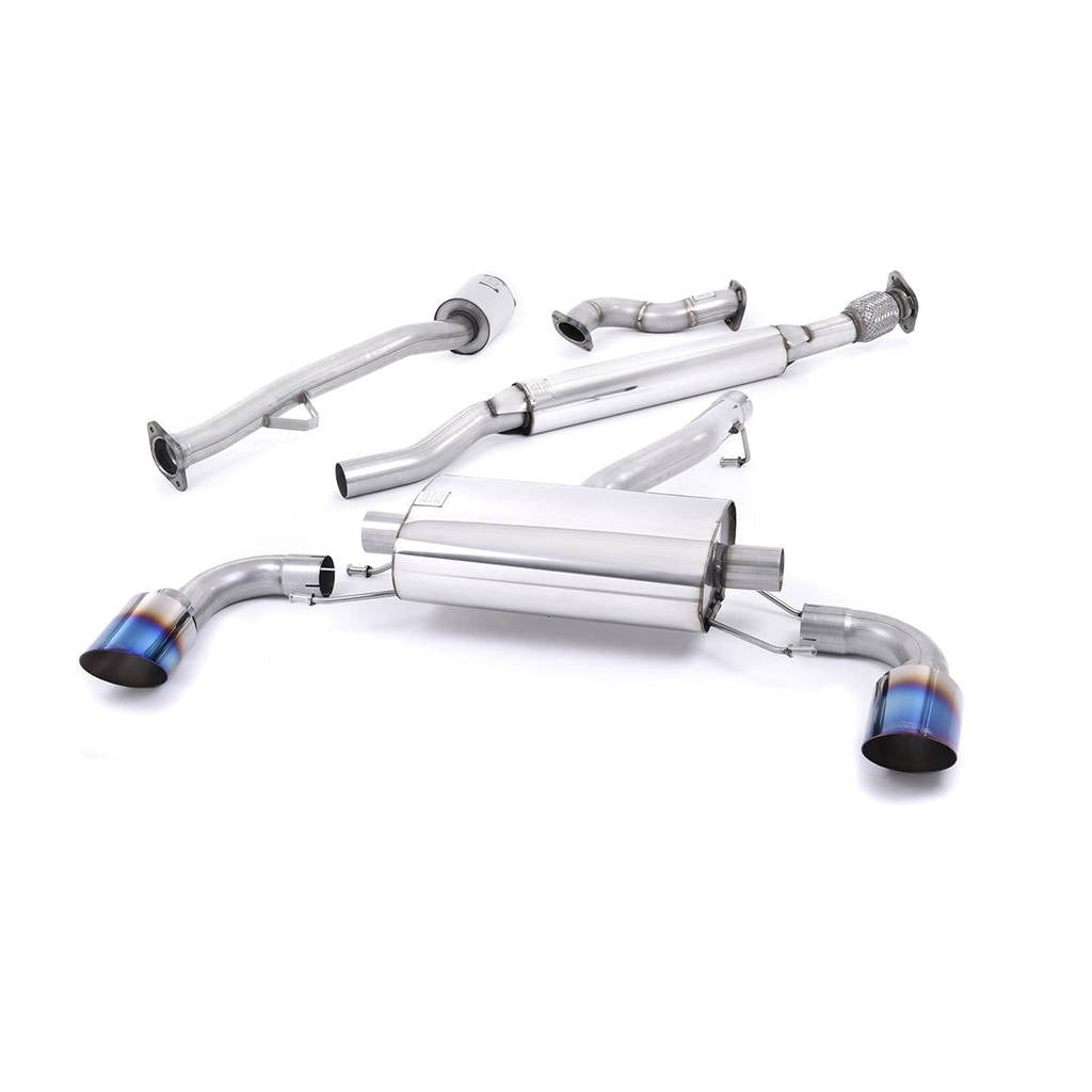 MILLTEK SSXSB040 Primary Cat-back Dual GT115 SCION FR-S 2.0L Photo-0 