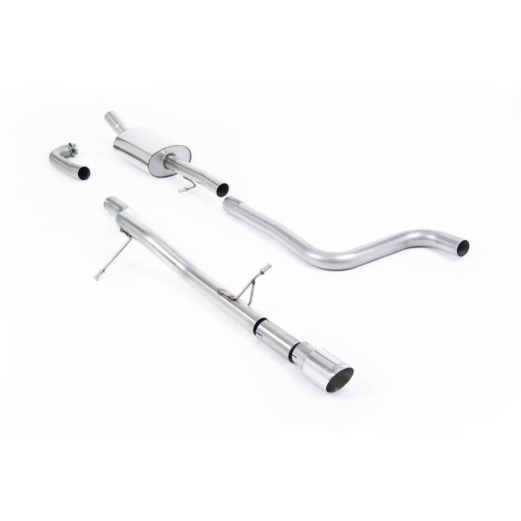 MILLTEK SSXFD249 Cat-back 90mm GT90 FORD Fiesta Mk8 1.0T EcoBoost ST-Line 3&5 Door Photo-0 