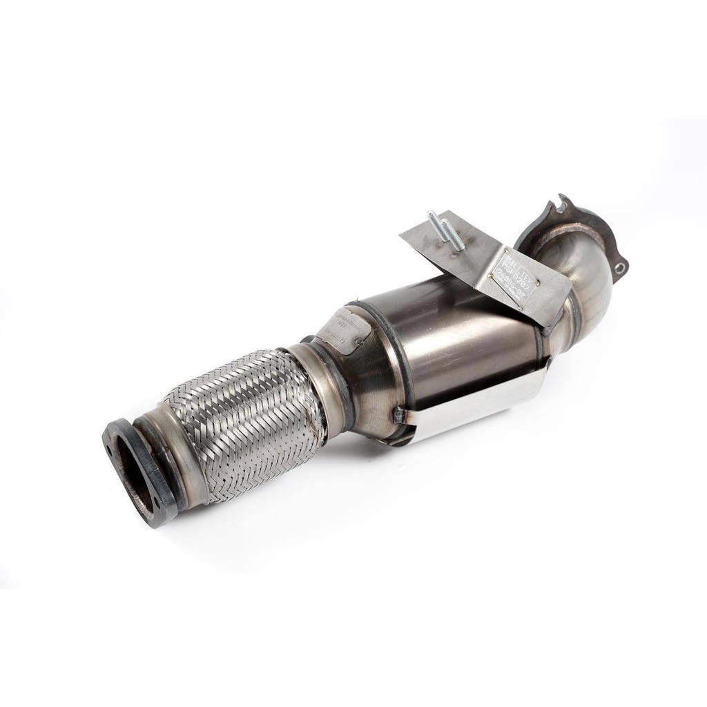 MILLTEK SSXFD096 Large Bore Downpipe and Hi-Flow Sports Cat FORD Fiesta Mk7/Mk7.5 ST 1.6 litre EcoBoost 182PS&ST200 Photo-0 