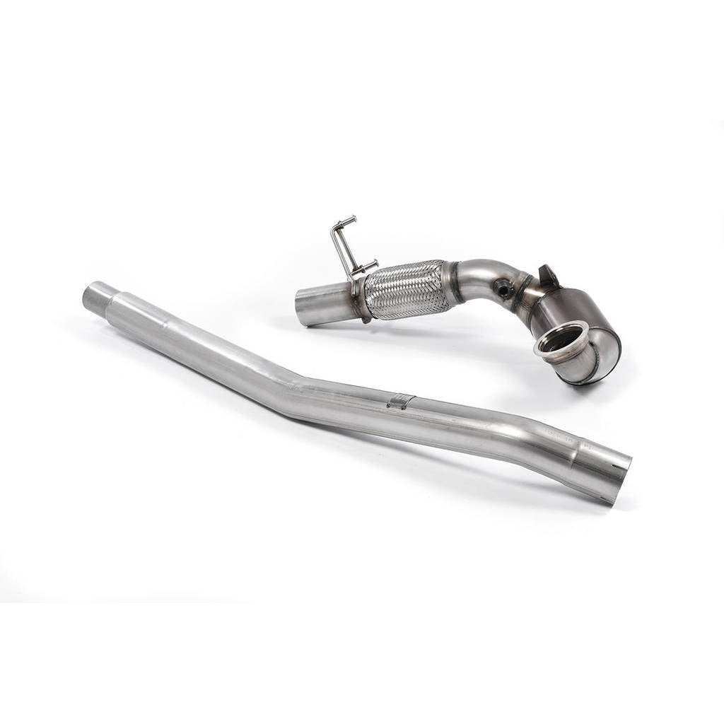 MILLTEK SSXAU584 Large-bore Downpipe and De-cat AUDI TT Mk3 TTS 2.0TFSI Quattro Photo-0 