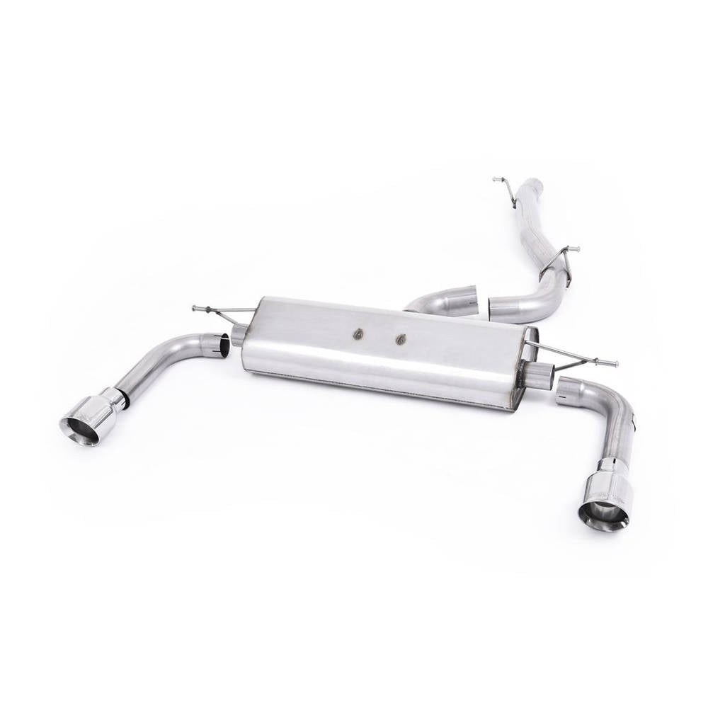 MILLTEK SSXAU482 Cat-back Dual GT100 AUDI A3 2.0 TFSI quattro Sedan 8V (US-only) Photo-0 