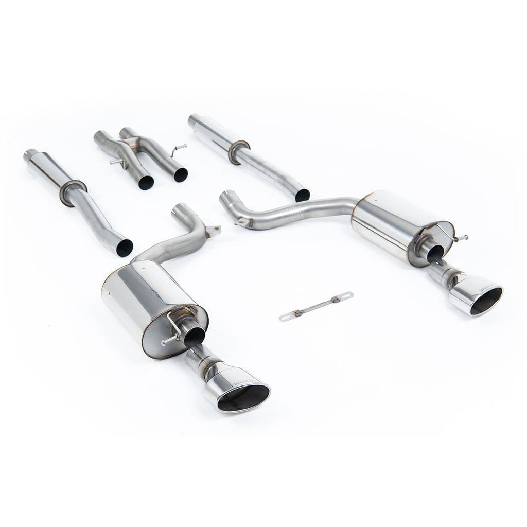MILLTEK SSXAU213 Cat-back Oval Oval ECA AUDI RS6 C6 5.0 V10 biturbo quattro Photo-0 