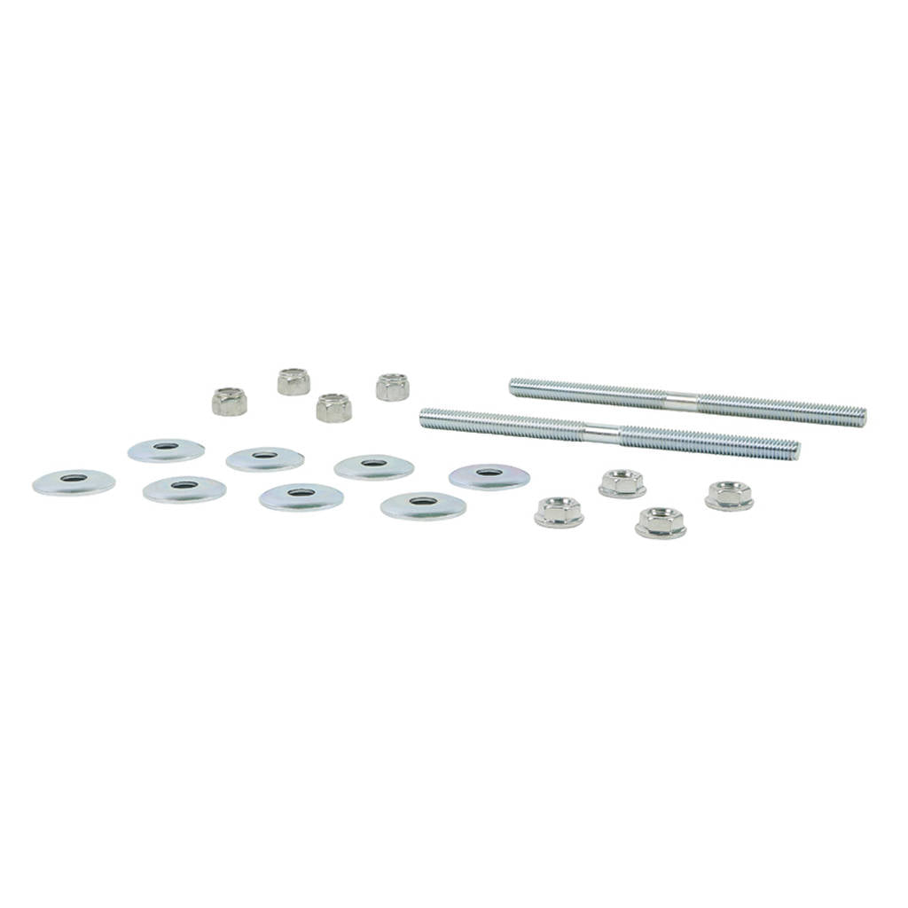 WHITELINE W21807 Universal Anti Roll Bar Link - Treaded Rod/Bushings style - 165mm Without Bushings Photo-0 
