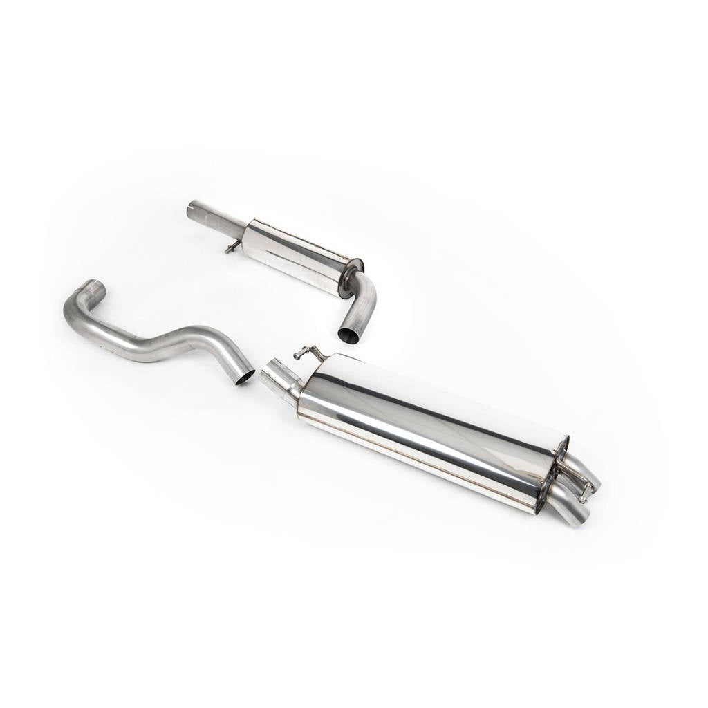 MILLTEK SSXVW056 Cat-back Twin 50.8mm Discrete SEAT Leon Cupra 1.9 TDi 90PS/110PS/150PS Photo-0 