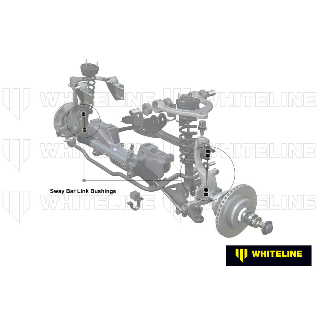 WHITELINE W21865 Front Anti Roll Bar Link - Bushing Kit to Suit Photo-2 
