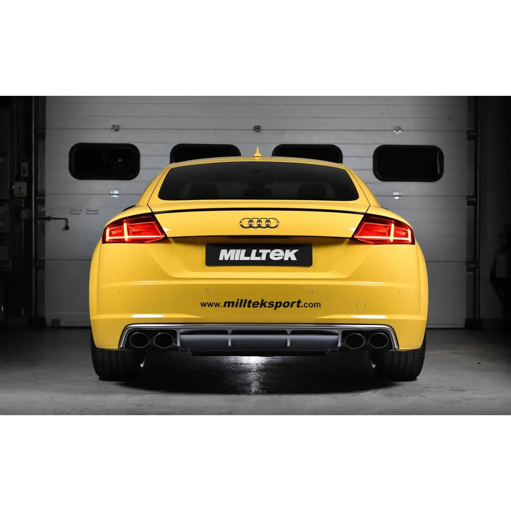 MILLTEK SSXAU576 Cat-back AUDI TT Mk3 TTS 2.0TFSI Quattro Photo-4 