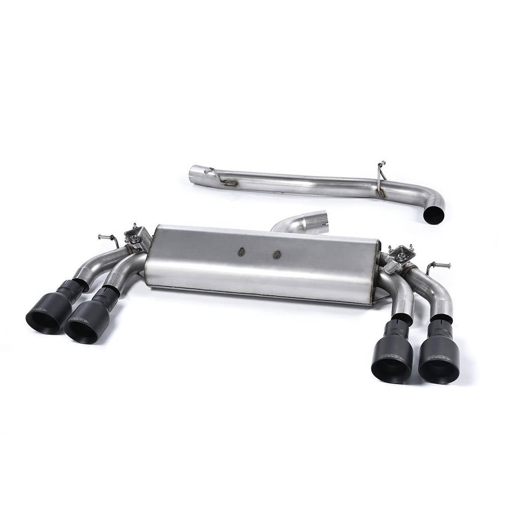 MILLTEK SSXAU415 Cat-back Quad 100mm GT100B AUDI S3 2.0 TFSI quattro Sportback 8V Photo-0 