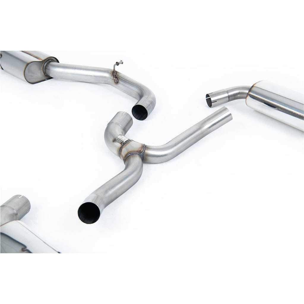 MILLTEK SSXVW443 Cat-back Dual GT100 VW Golf Mk7 2.0TFSI Photo-1 