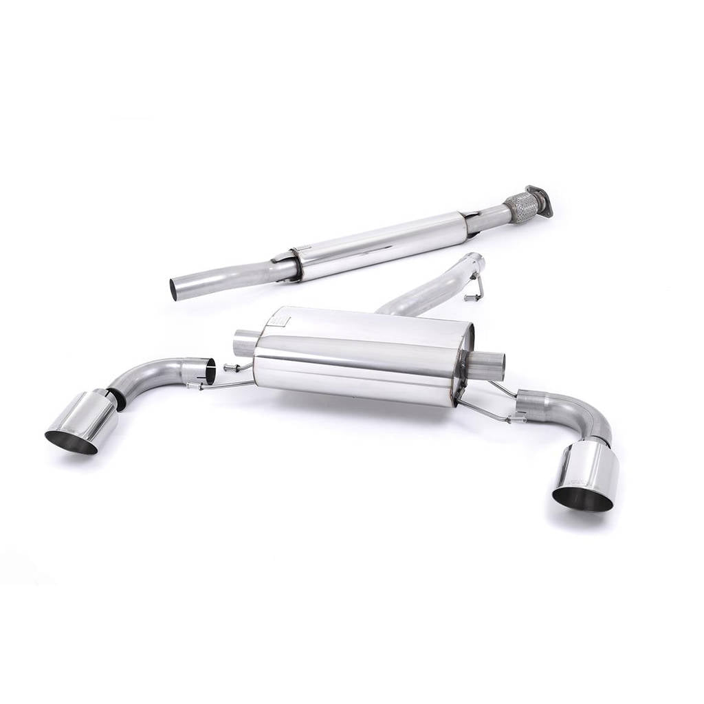 MILLTEK SSXSB030 Secondary Cat-back Dual GT115 ECA SCION FR-S 2.0L Photo-0 