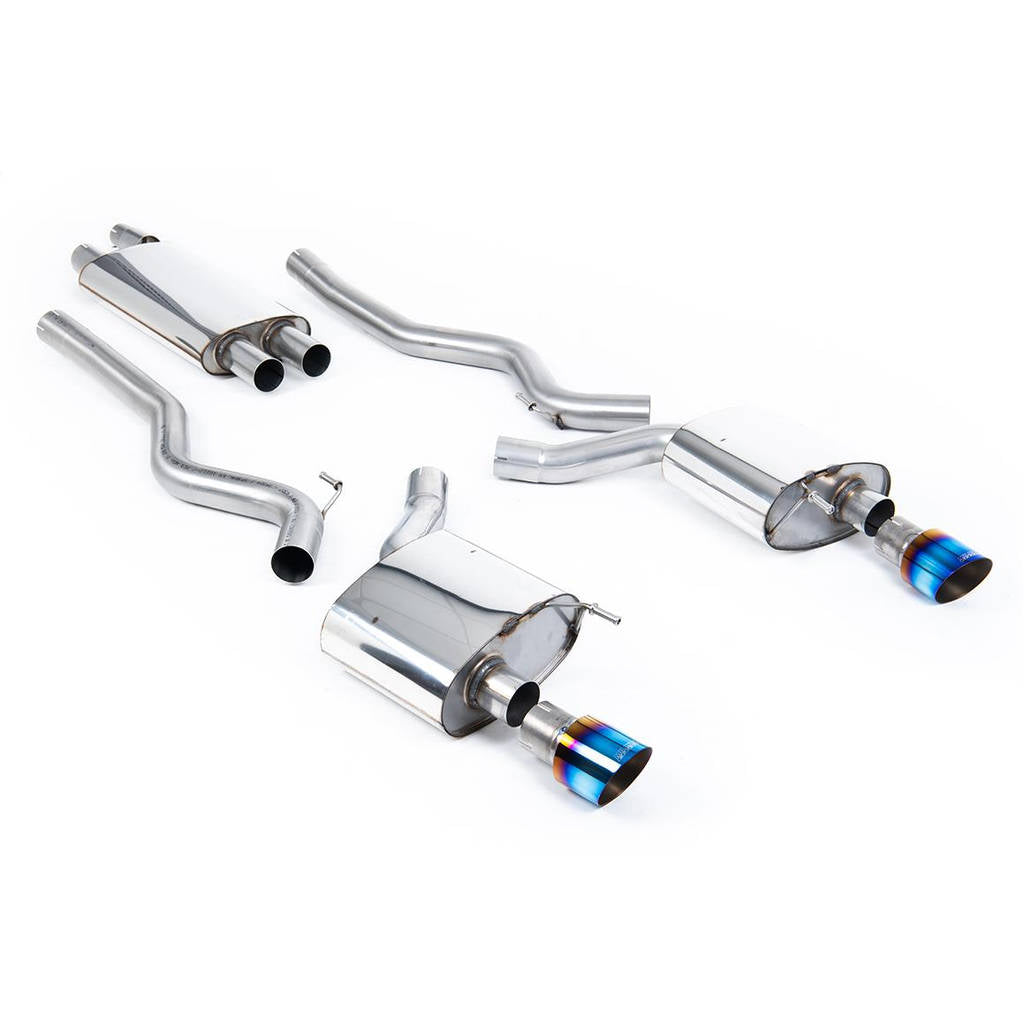 MILLTEK SSXFD225 Cat-back 100mm GT-100 ECA FORD Mustang 2.3 EcoBoost (Fastback) Photo-0 