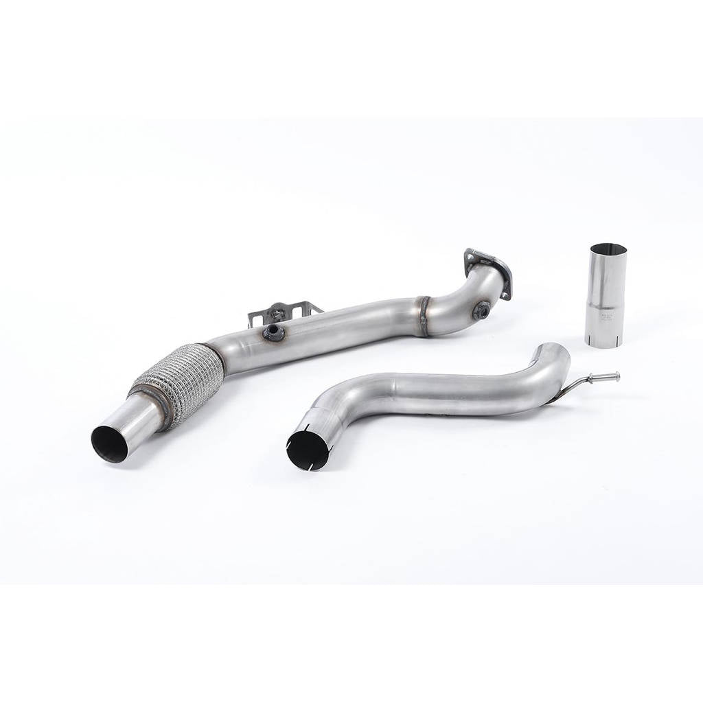 MILLTEK SSXFD172 Large-bore Downpipe and De-cat FORD Mustang 2.3 EcoBoost (Fastback) Photo-0 