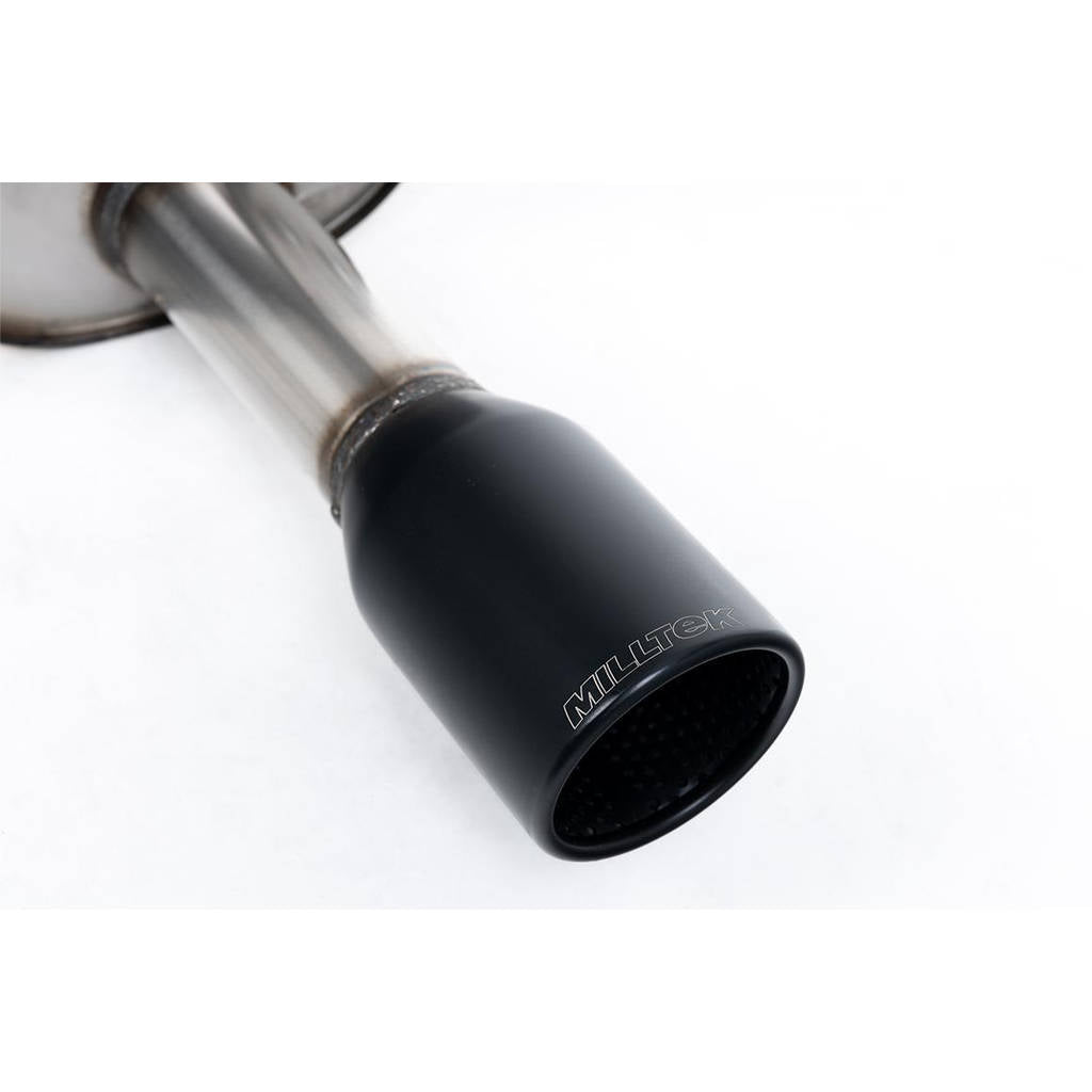 MILLTEK SSXFD053 Cat-back Ceramic Coated Satin Black Trim FORD Fiesta Mk6 ST 150 Photo-2 