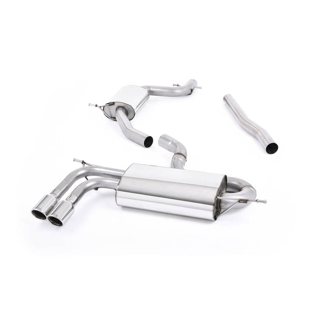 MILLTEK SSXAU259 Cat-back Twin 80mm Jet AUDI A3 1.8 TSI 2WD 3-Door Photo-0 