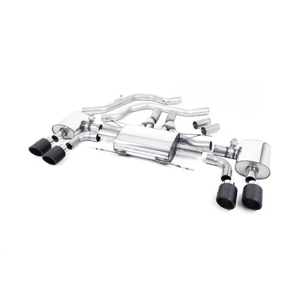 MILLTEK SSXAR16 Front Pipe-back 102 Jet ECA ALFA ROMEO Giulia Quadrifoglio 2.9 V6 Bi-Turbo Photo-0 