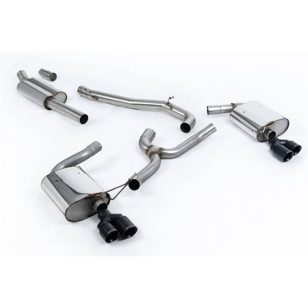 MILLTEK SSXSE202 Cat-back Twin 80mm GT80 SEAT Leon ST Cupra 300 (4x4) Photo-0 