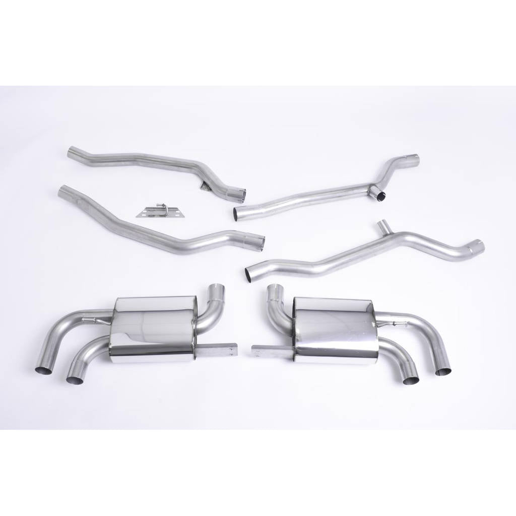 MILLTEK SSXPO108 Cat-back PORSCHE Cayenne 958 Turbo 4.8 V8 Photo-0 