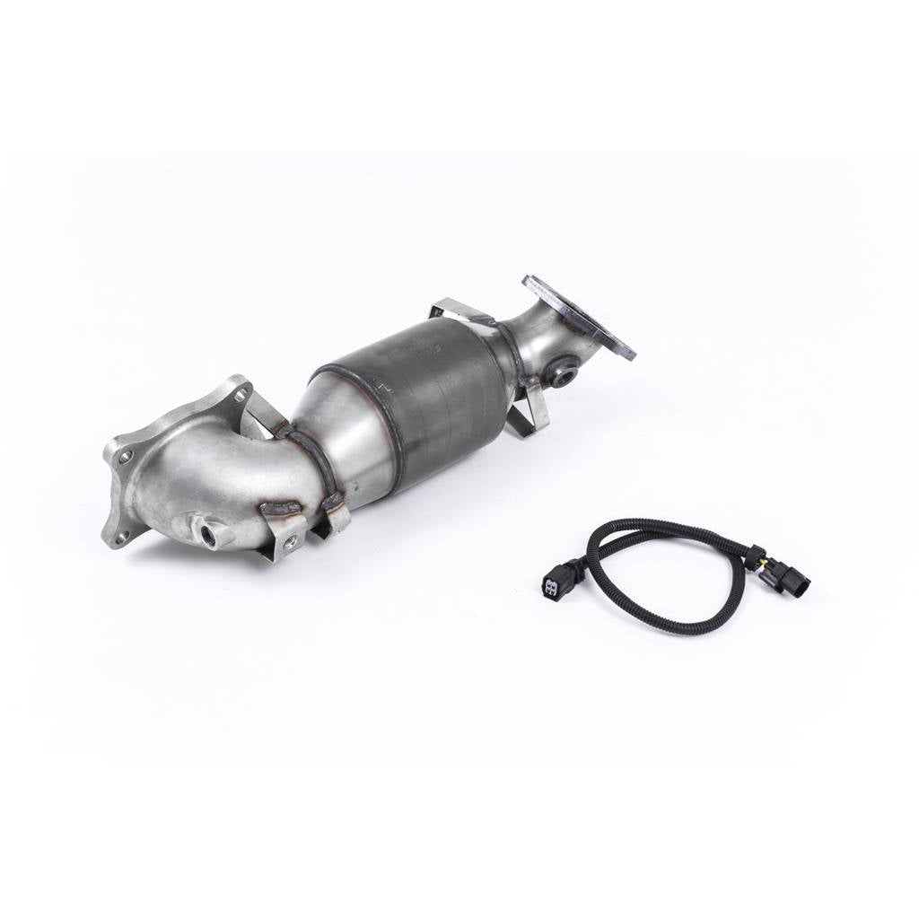MILLTEK SSXHO230 Cast Downpipe with HJS High Flow Sports Cat HONDA Civic Type R FK2 Turbocharged 2.0 litre i-VTEC (LHD models only) Photo-0 