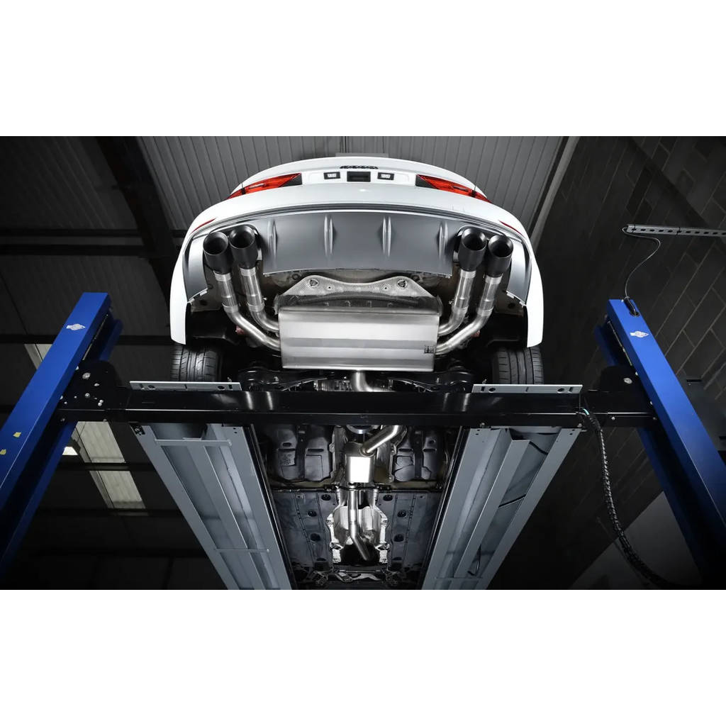MILLTEK SSXAU546 Cat-back Quad 100mm GT100 AUDI S3 2.0 TFSI quattro Saloon&Cabrio 8V Photo-2 