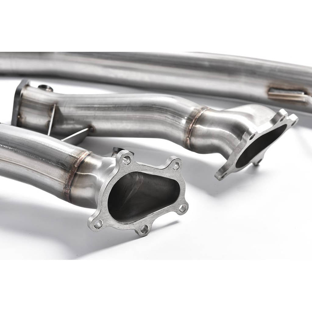 MILLTEK SSXNI013 Primary Catalyst Replacement Pipes NISSAN GT-R R35 Photo-2 