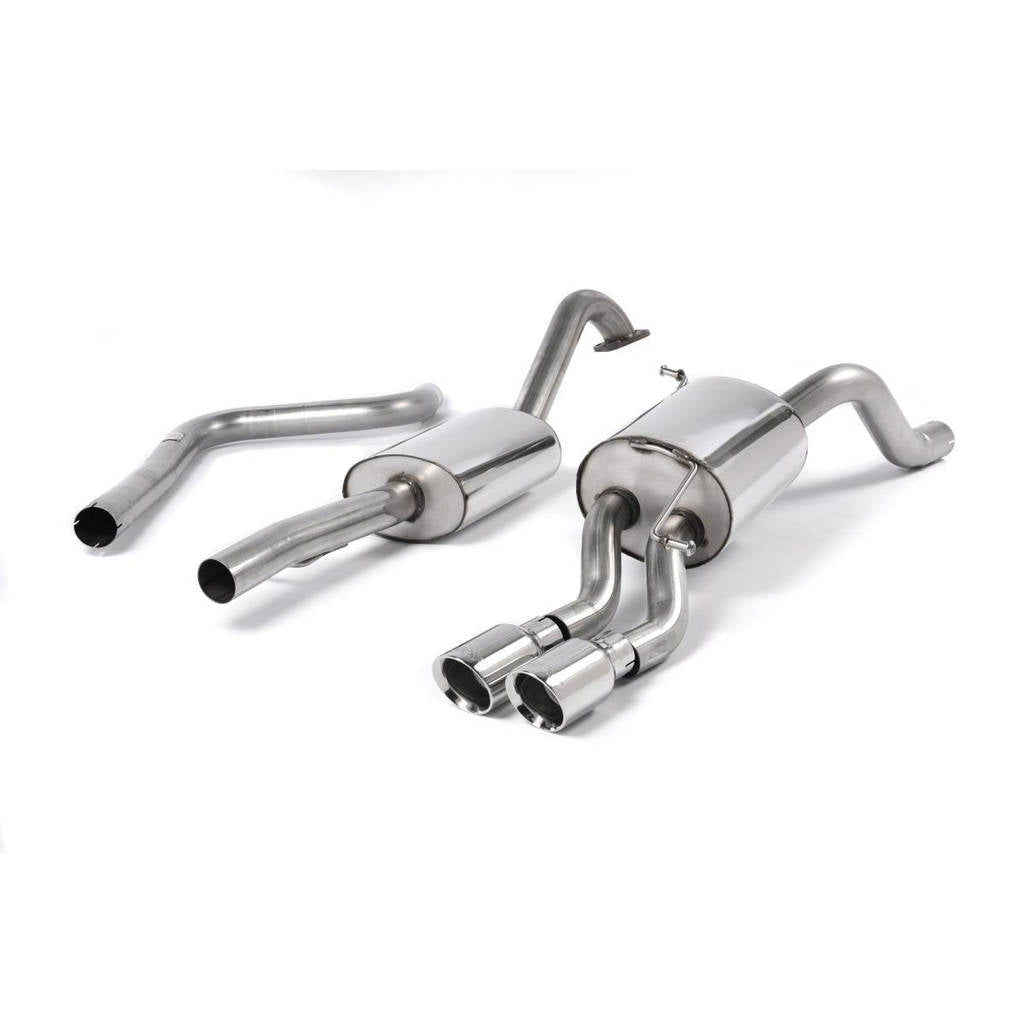 MILLTEK SSXFD108 Cat-back Twin 80mm GT80 FORD Fiesta Mk7/Mk7.5 1.0T EcoBoost (100/125/140PS) Photo-1 